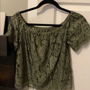 Bebe Off The Shoulder Top